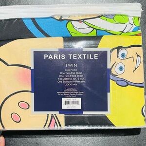 Disney Pixar Toy Story 3pc Twin Sheet Set NWT